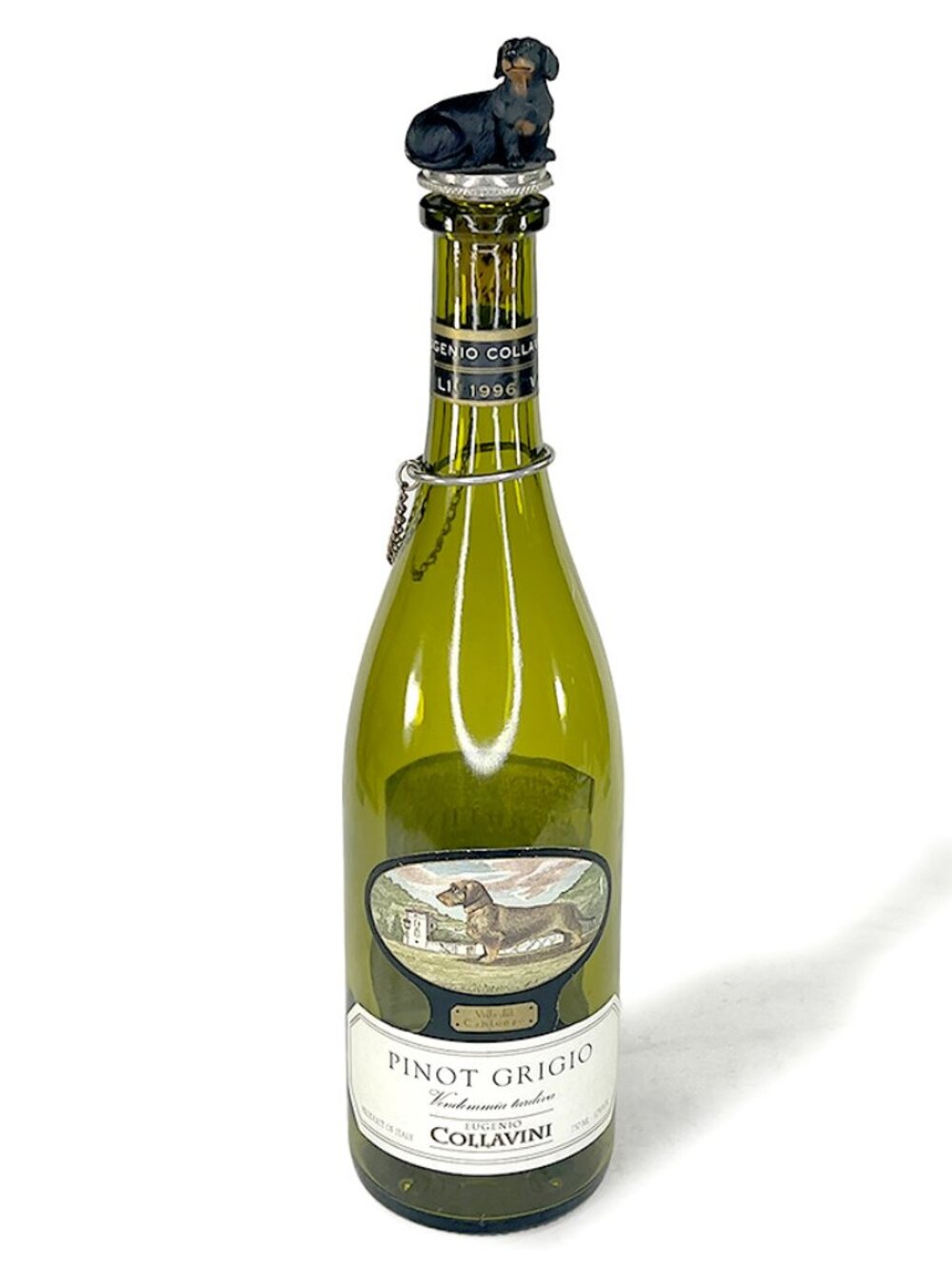 Eugenio Collavini Bottle with Dachshund Stopper